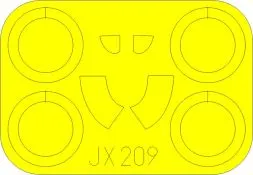 I-16 Type 24 mask for ICM 1:32