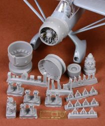 Westland Lysander Mk.III engine & cowling set 1:48