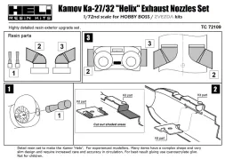 Ka-27/32 Exhaust Nozzles 1:72