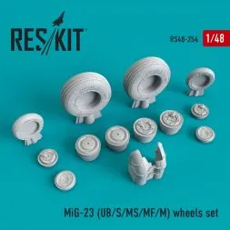 MiG-23 UB/S/MS/MF/M wheels set 1:48