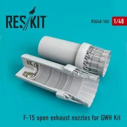 F-15 open exhaust nozzles for GWH 1:48