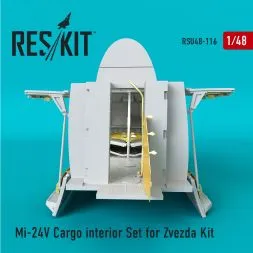 Mi-24 (V) Cargo interior Set for Zvezda 1:48