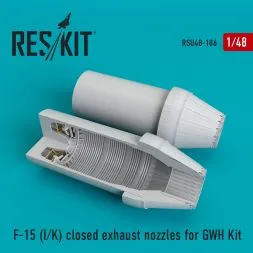F-15 (I/K) closed exhaust nozzles for GWH 1:48