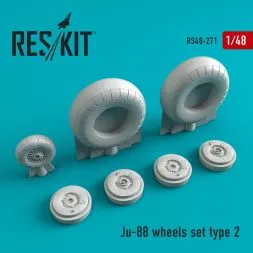 Ju 88 wheels type 2 1:48