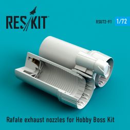 Rafale exhaust nozzles for Hobby Boss 1:72