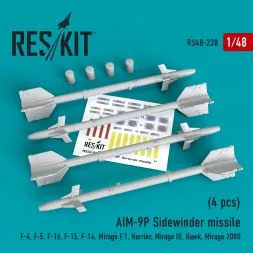 AIM-9P Sidewinder missile 1:48