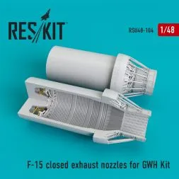 F-15C closed exhaust nozzles for GWH 1:48