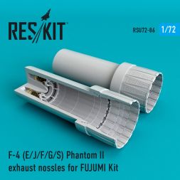 F-4 Phantom II (E/J/F/G/S) exhaust nossles for FUJUMI 1:72