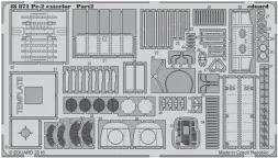 Pe-2 exterior P.E. for Zvezda 1:48