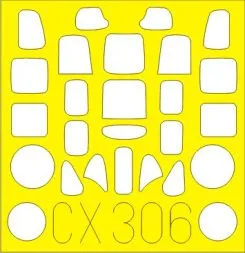 A6M2 Zero mask for Airfix 1:72