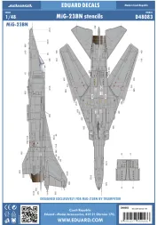 MiG-23BN stencils 1:48