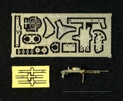 DT-29 MG (early) on mount P-40 1:72
