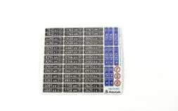 Russian military license plate 1:35