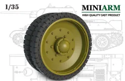 T-34/76 Road wheel (perforated w/rips 1941-44) 1:35