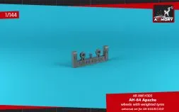 AH-64 Apache wheels 1:144