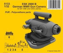 ESK 2000 B German WWII Gun Camera 1:32