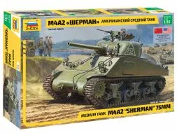 M4A2 Sherman 75mm 1:35
