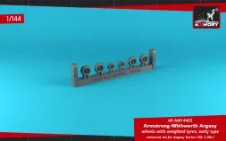 Armstrong Whitworth Argosy wheels 1:144