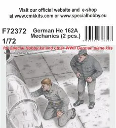 German He 162A Mechanics 1:72