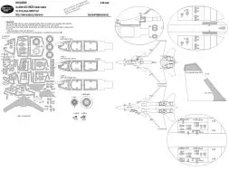 Su-30SM ADVANCED mask for Kitty Hawk 1:48
