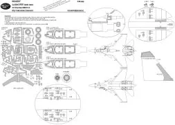Su-30SM EXPERT mask for Kitty Hawk 1:48