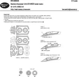 Buccaneer S.2B ADVANCED mask for Airfix 1:72