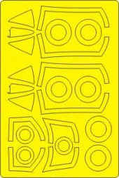 Buccaneer S.2B ADVANCED mask for Airfix 1:72