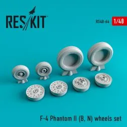 F-4 Phantom II (B, N) wheels set 1:48