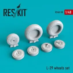 L-29 wheels set 1:48
