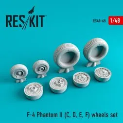 F-4 Phantom II (C, D, E, F) wheels set 1:48
