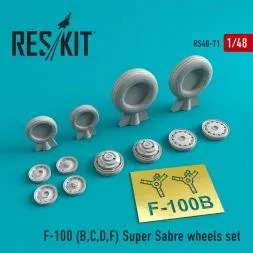 F-100 Super Sabre wheels set 1:48