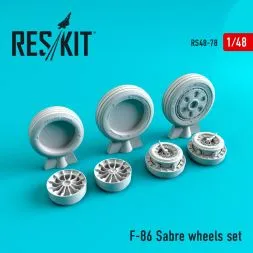 F-86 Sabre wheels se 1:48