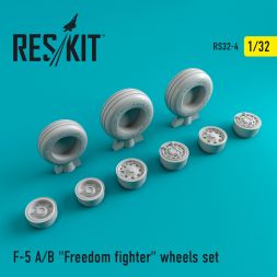 F-5 A/B Freedom fighter wheels set 1:32