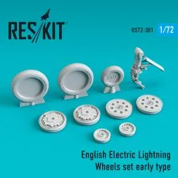EE Lightning Wheels (early) 1:72