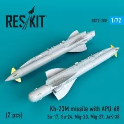 Kh-23M missile with APU-68 1:72
