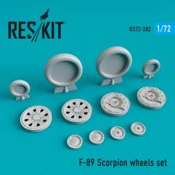 F-89 Scorpion wheels 1:72