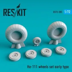 He 111 wheels set early type 1:72