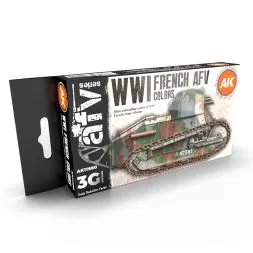French AFV WWI Colors (3G)