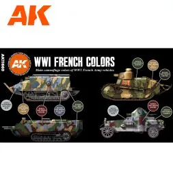 French AFV WWI Colors (3G)