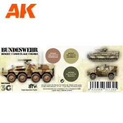Bundeswehr Desert Camoufkage Colors (3G)