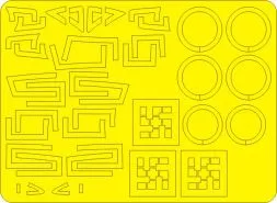 Me 262 B-1/U-1 mask for Revell 1:32