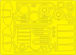 P-51D-5NA Mustang EXPERT mask for Revell 1:48