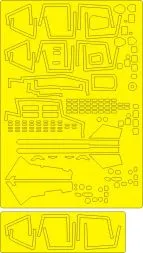 Su-27UB ADVANCED mask for G.W.H. 1:48
