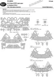 MV-22 Osprey EXPERT mask for Hobby Boss 1:48
