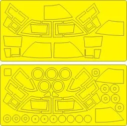 MV-22 Osprey ADVANCED mask for for Hobby Boss 1:48