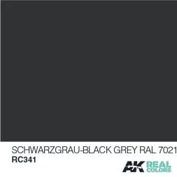 Schwarzgrau-Black grey RAL 7021 10ml