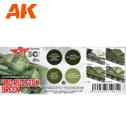 Russian Green 4BO Modulation set (3G)
