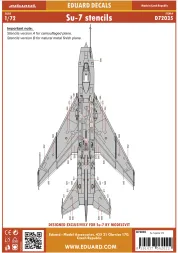 Su-7 stencils 1:72