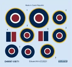 Tempest Mk. II roundels 1:48