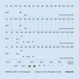 Z-226 stencils 1:48